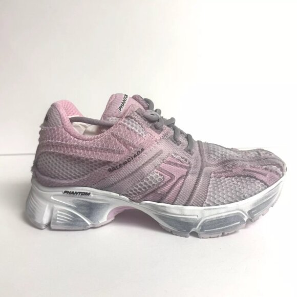Balenciaga Womens Phantom Sneaker Pink Size EU37 C US7 - Picture 1 of 7